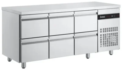 Kylbänk Inomak 6xdraglådor. 1790x700x875mm.    R290 -PNRP222