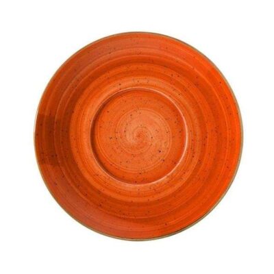 Gourmet 17 cm Consomme Plate Terracota