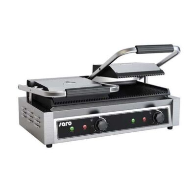 Saro Klämgrill  2 grillzoner, 3,6kW  580x410x190mm.  artnr:PG 2,