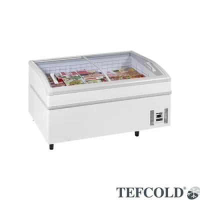 Tefcold, Frysdisk, exponering, 590 liter, 1520x 920x790